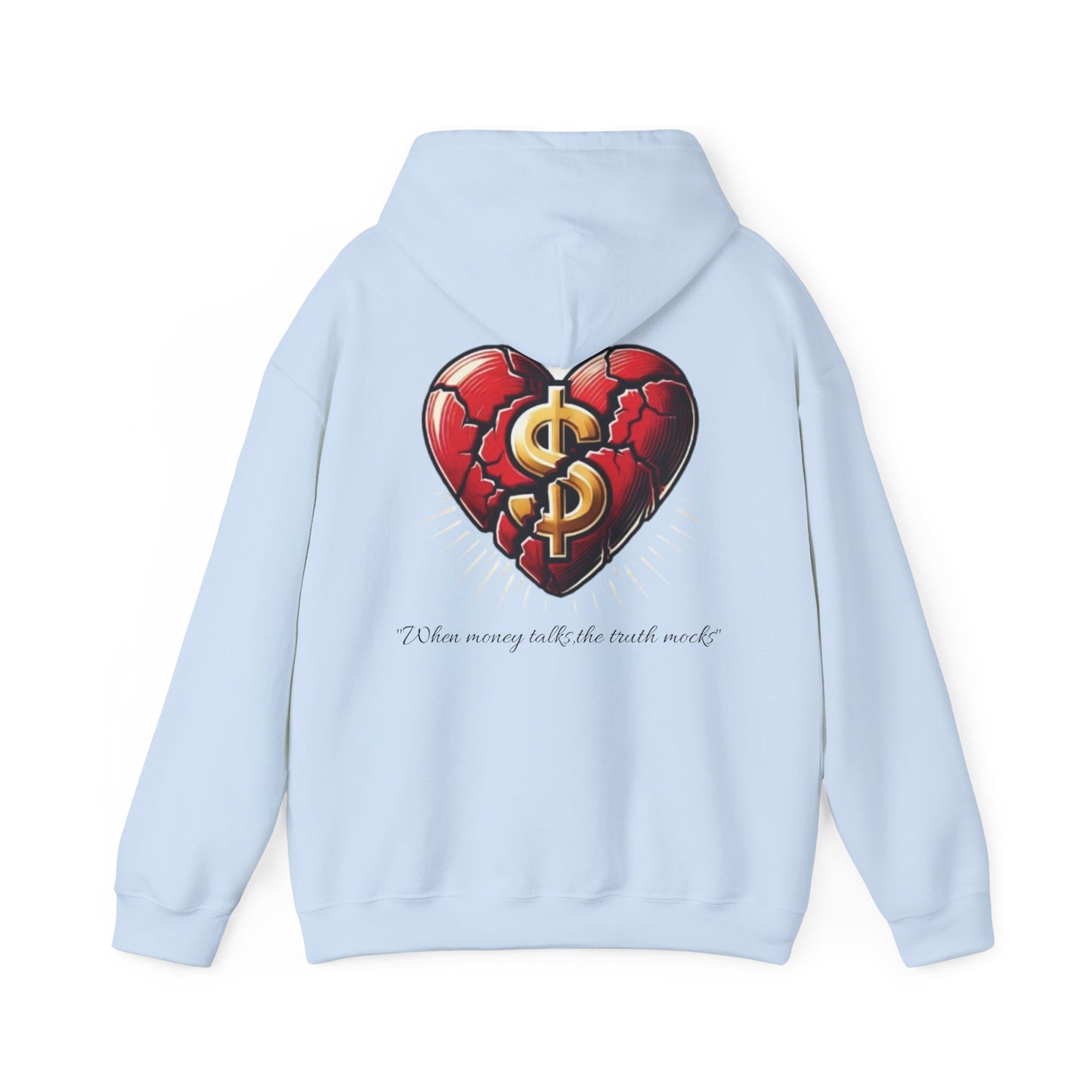 Hooded Sweatshirt with Quote - Soft & Durable Comfort