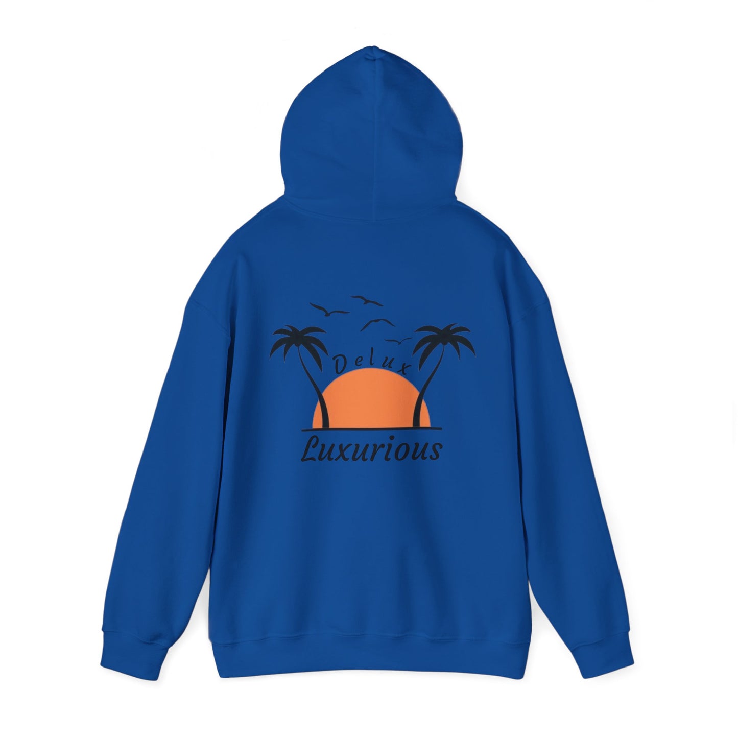 Heavy Blend Hooded Sweatshirt-Sunset & Chill Vibes