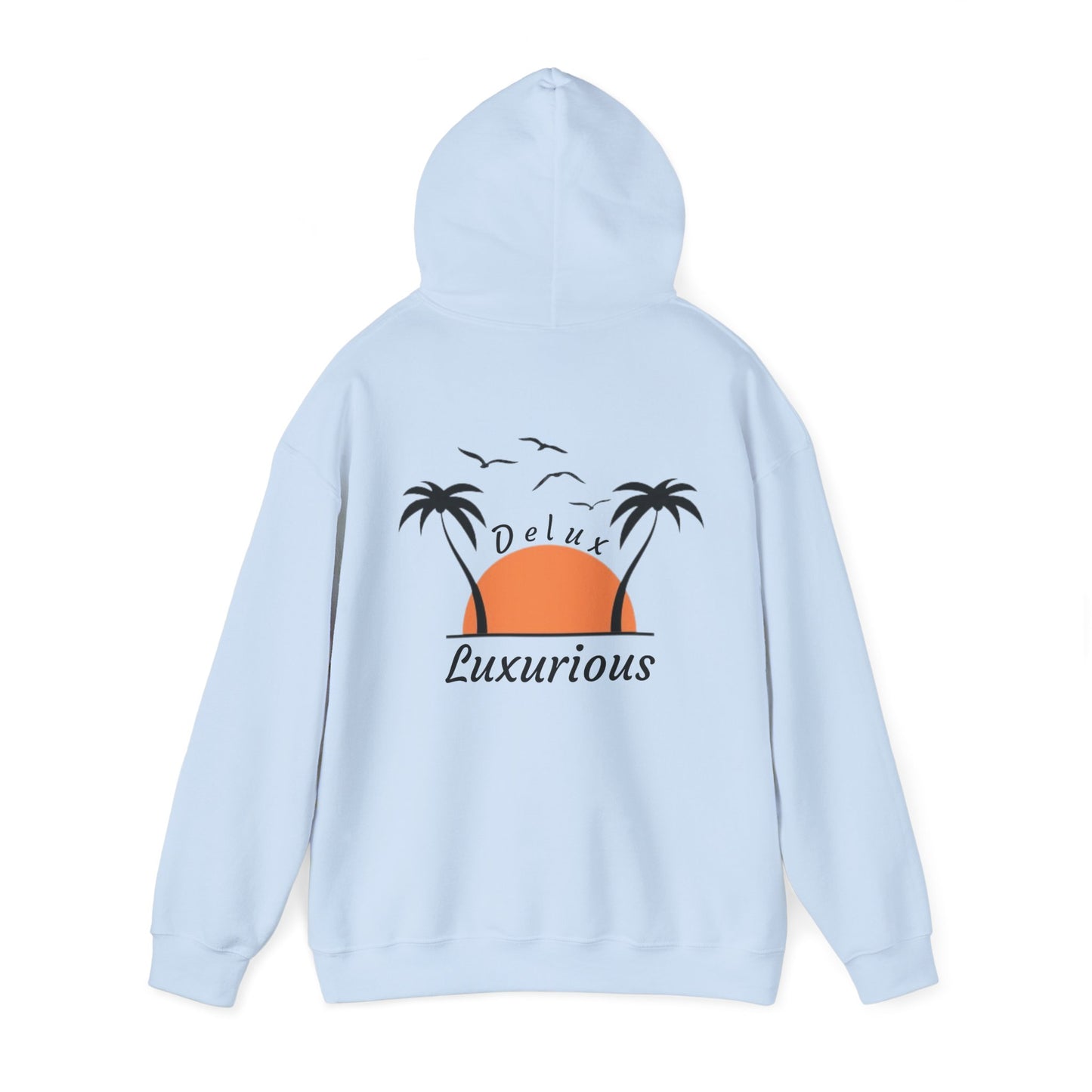 Heavy Blend Hooded Sweatshirt-Sunset & Chill Vibes