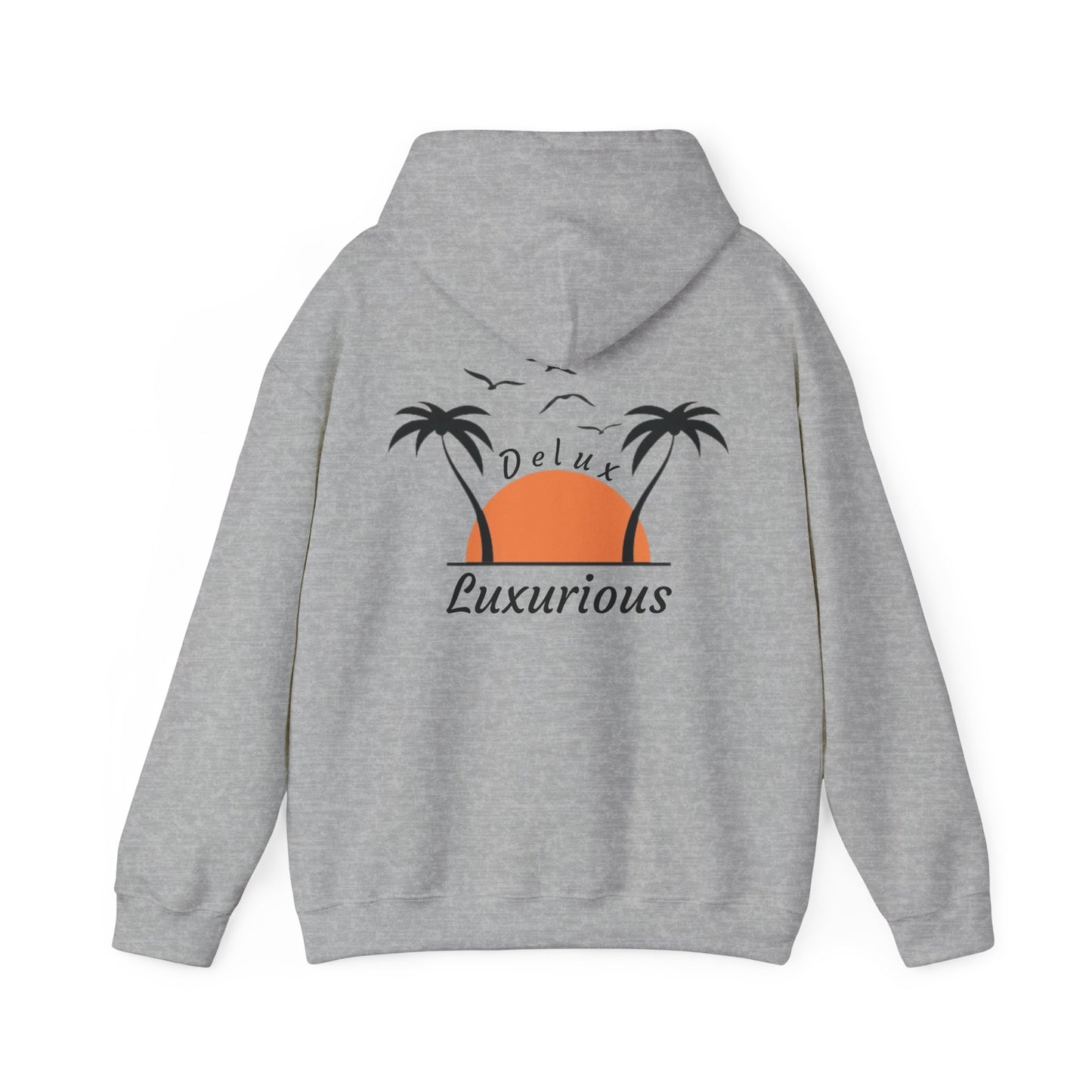 Heavy Blend Hooded Sweatshirt-Sunset & Chill Vibes