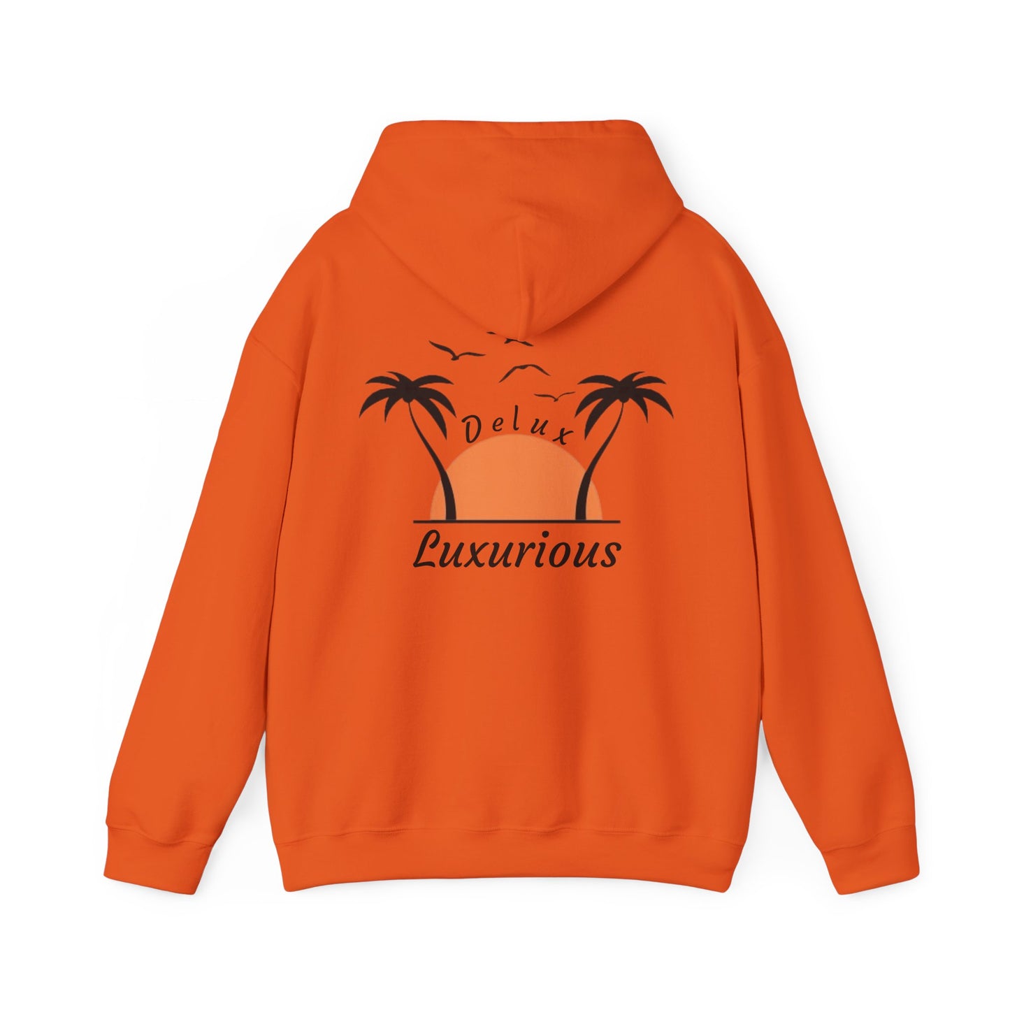 Heavy Blend Hooded Sweatshirt-Sunset & Chill Vibes