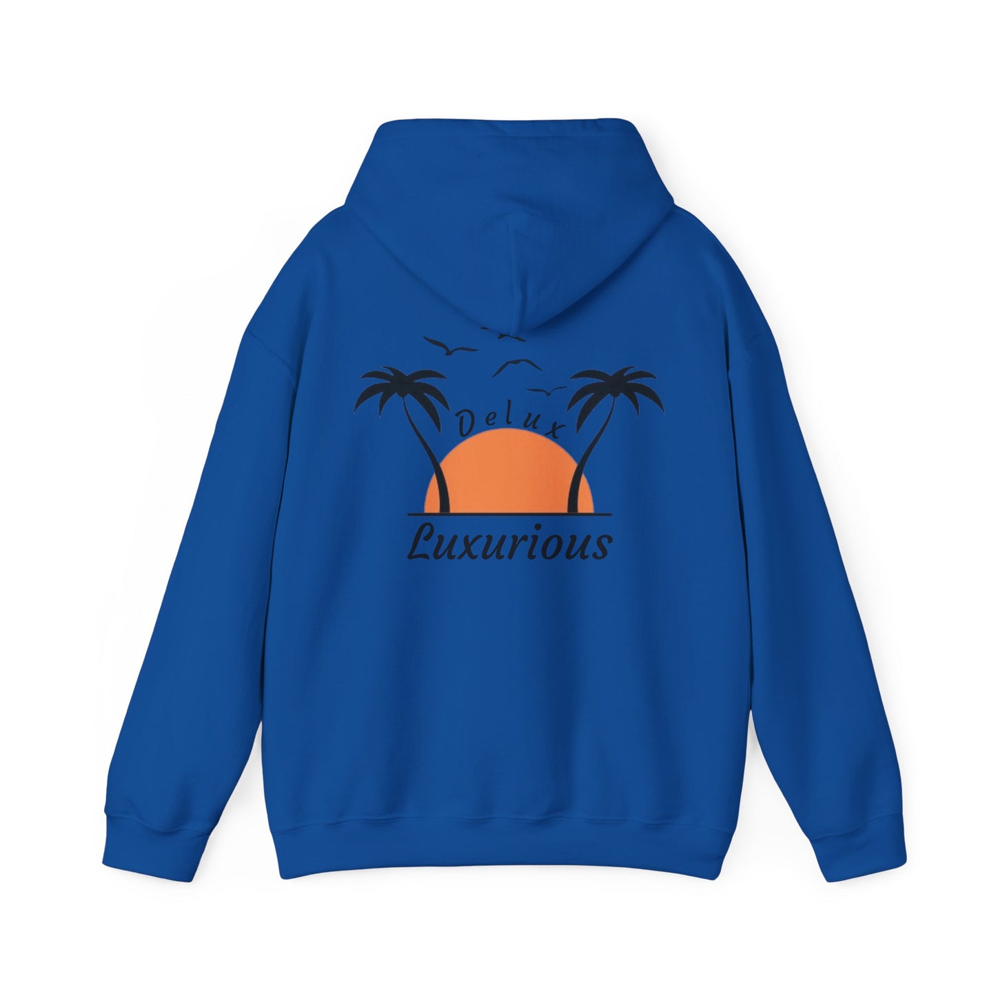 Heavy Blend Hooded Sweatshirt-Sunset & Chill Vibes