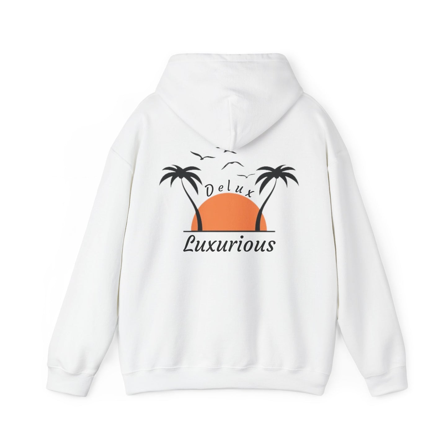 Heavy Blend Hooded Sweatshirt-Sunset & Chill Vibes