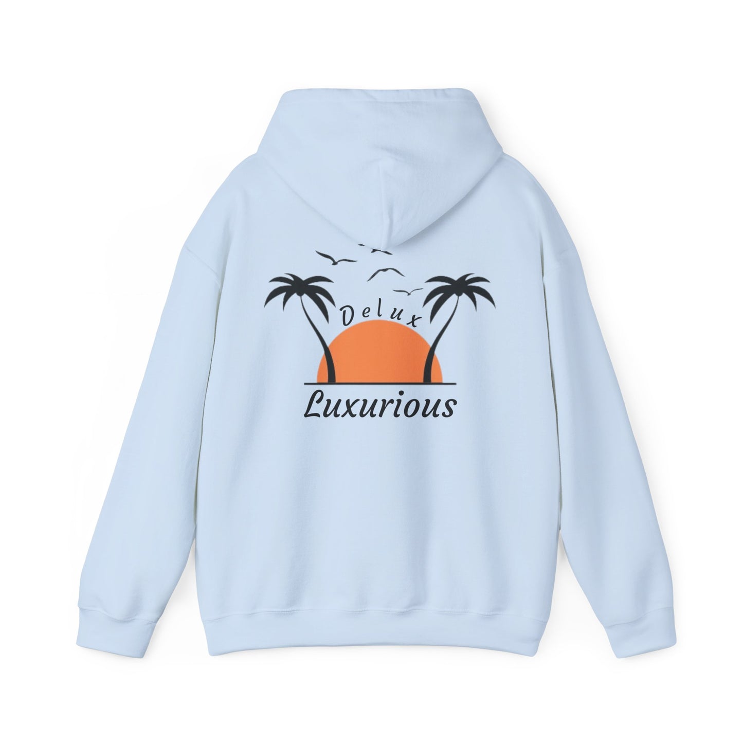 Heavy Blend Hooded Sweatshirt-Sunset & Chill Vibes