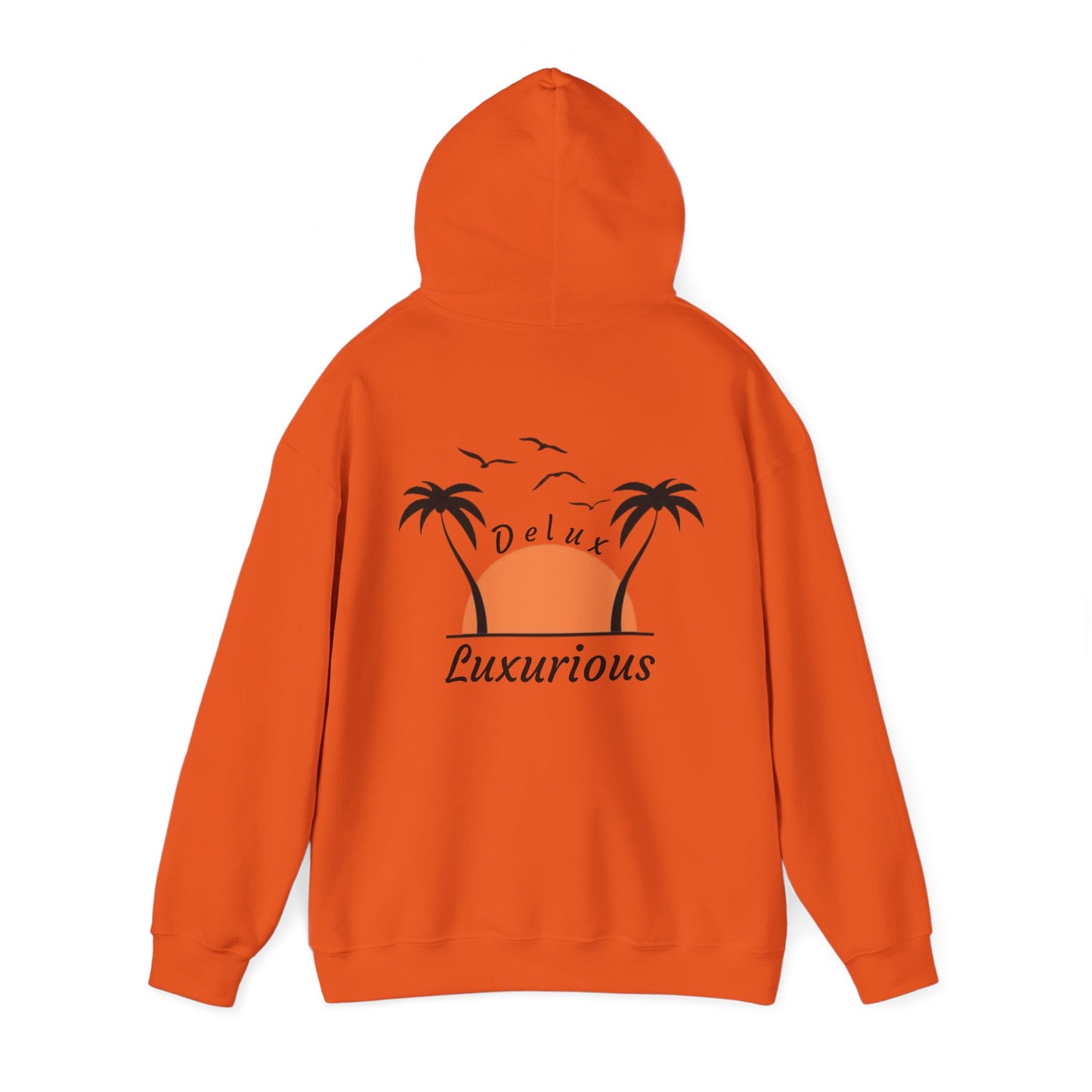 Heavy Blend Hooded Sweatshirt-Sunset & Chill Vibes